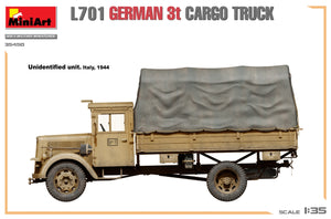 Miniart 35450 L701 GERMAN 3T CARGO TRUCK 1/35 – imagen 13