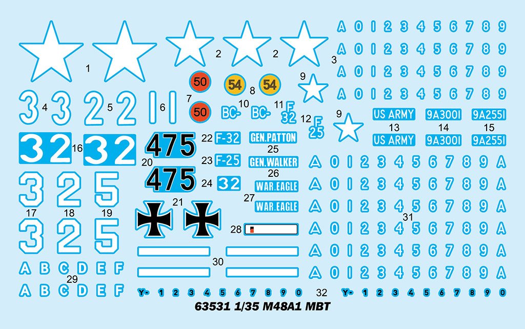 I Love Kit 63531 M48A1 MBT 1/35 – imagen 3