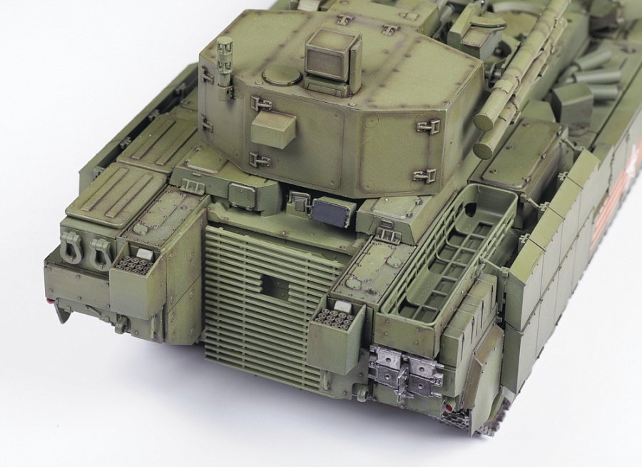 Zvezda 3623 Russian with 57mm Cannon and &amp;quot;ATAKA&amp;quot; at missiles TBMP T-15 &amp;quot;ARMATA&amp;quot; 1/35 – imagen 6