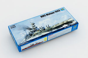 Trumpeter 05799 HMS MALAYA 1943 1/700 – immagine 2