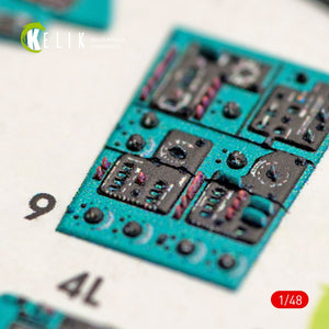 KELIK K48023 MI-24V INTERIOR 3D DECALS FOR ZVEZDA KIT 1/48 – Bild 4