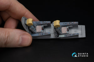 Quinta Studio QD48632 L-39C 3D-Printed &amp; coloured Interior on decal paper (Special Hobby) 1/48