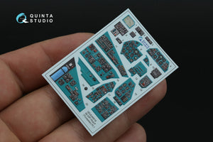 Quinta Studio QDS+48516 Mi-24P Hind-F 3D-Printed coloured Interior on decal paper (Trumpeter) (small version) (with 3D-printed resin parts) 1/48 – imagen 5