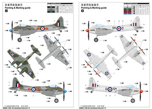 Trumpeter 02894 De Havilland Hornet F.3 – imagen 2