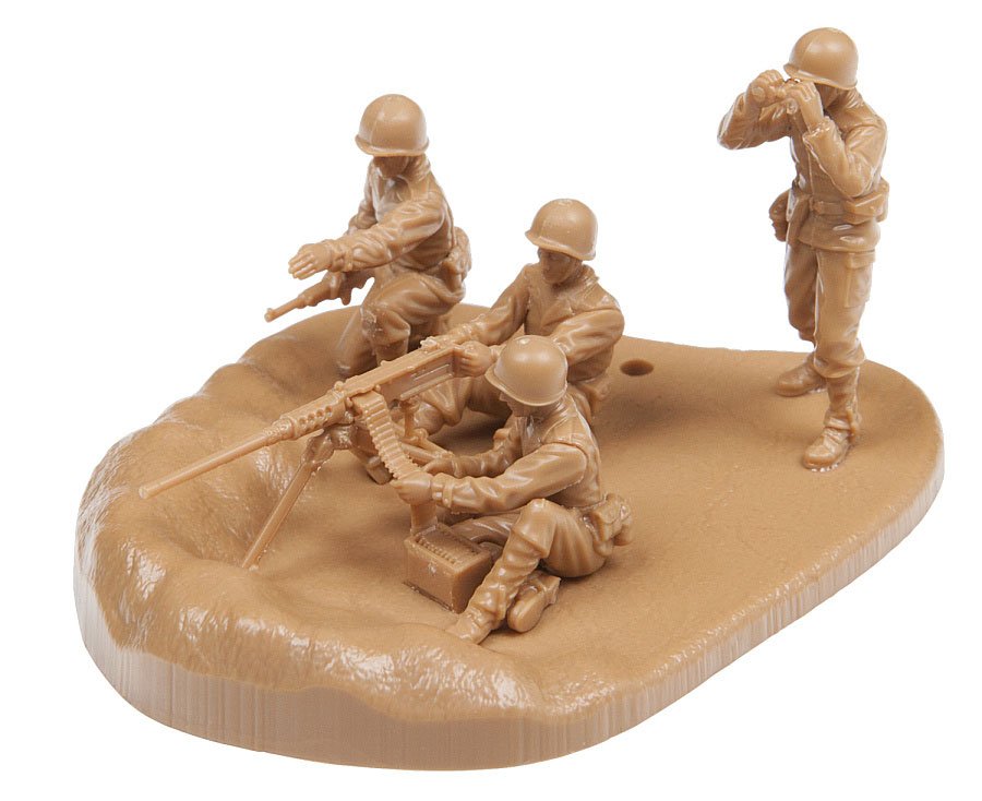 Zvezda 6286 US Machine Gun Browning w/Crew 1/72 – image 4