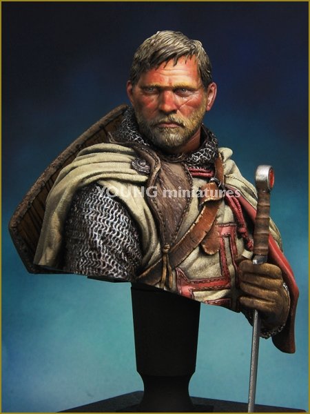 Young Miniatures YH1837 TEMPLAR KNIGHT 1/10 – immagine 2