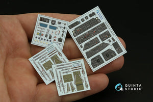 Quinta Studio QD48381 Mi-17 3D-Printed &amp;amp; coloured Interior on decal paper (AMK) 1/48 – imagen 3