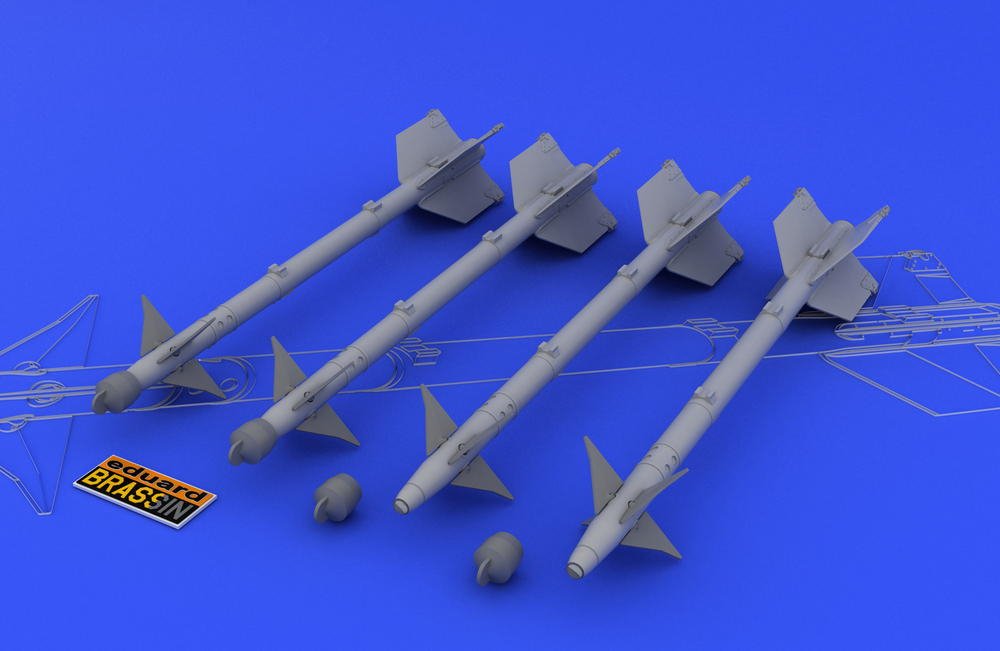 Eduard SIN648106 F-16 armament w/ Maverick missiles KINETIC MODEL 1/48 – Bild 4