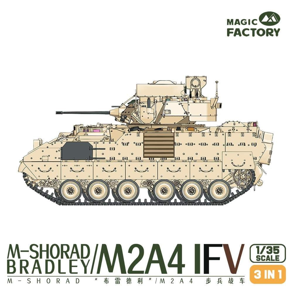 Magic Factory 2004 M-SHORAD Bradley M2A4 IFV 3-en-1 1/35 – image 3