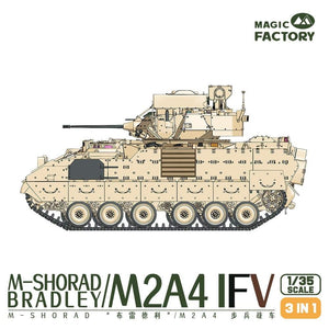 Magic Factory 2004 M-SHORAD Bradley M2A4 IFV 3-en-1 1/35 – image 3