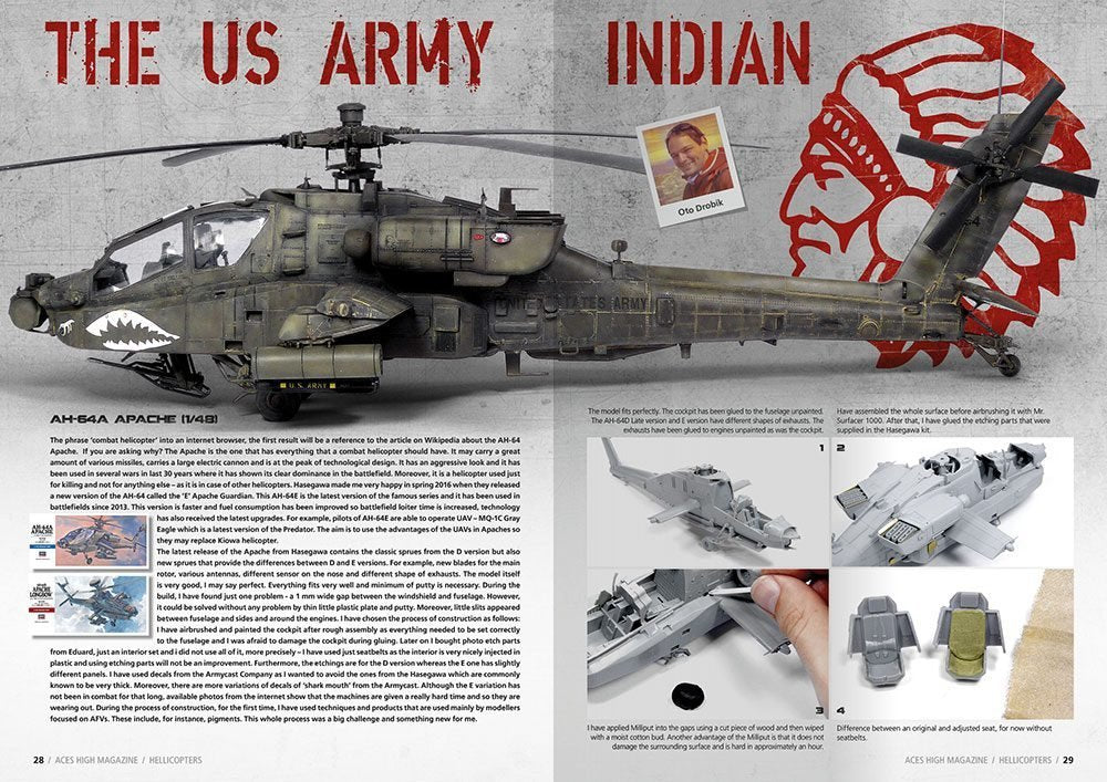 AK Interactive AK2916 ACES HIGH ISSUE 09 HELLICOPTERS (English) – imagen 3