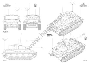 Kagero 7025 Sd.Kfz. 161 Panzer IV Ausf. H/J EN/PL – imagen 2