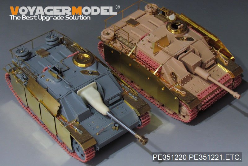 Voyager Model PE351221 WWII German StuG.III Ausf.G Early Production Basic (For RFM 5073) 1/35 – Bild 4
