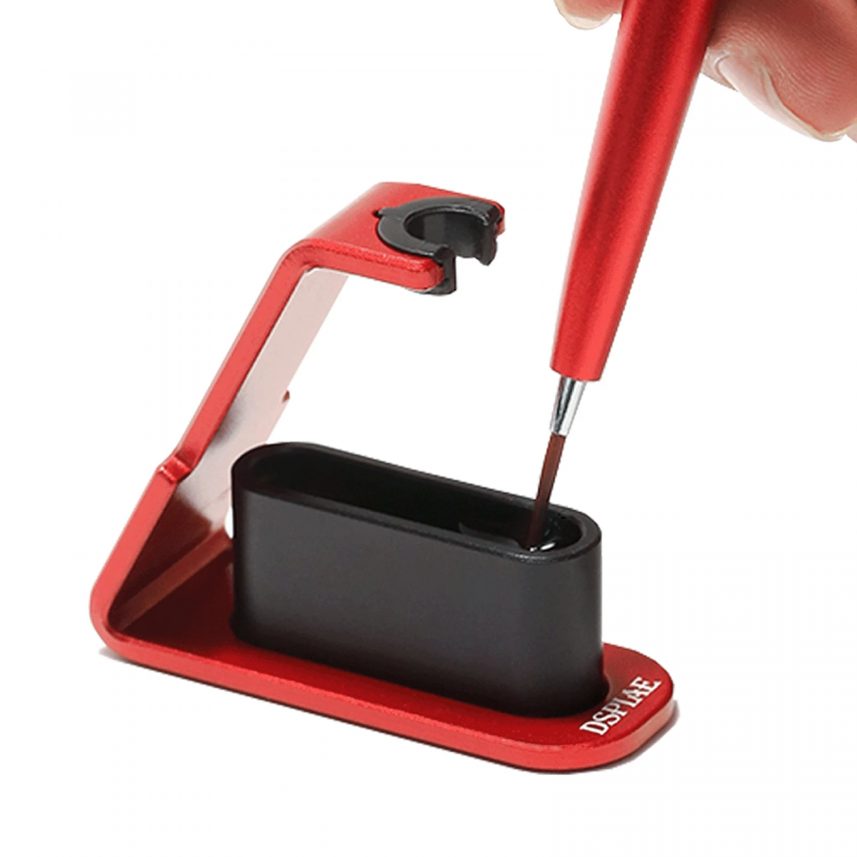 DSPIAE AT-FBRD Fine Brush Stand - Red / Stojak na pędzel – imagen 3