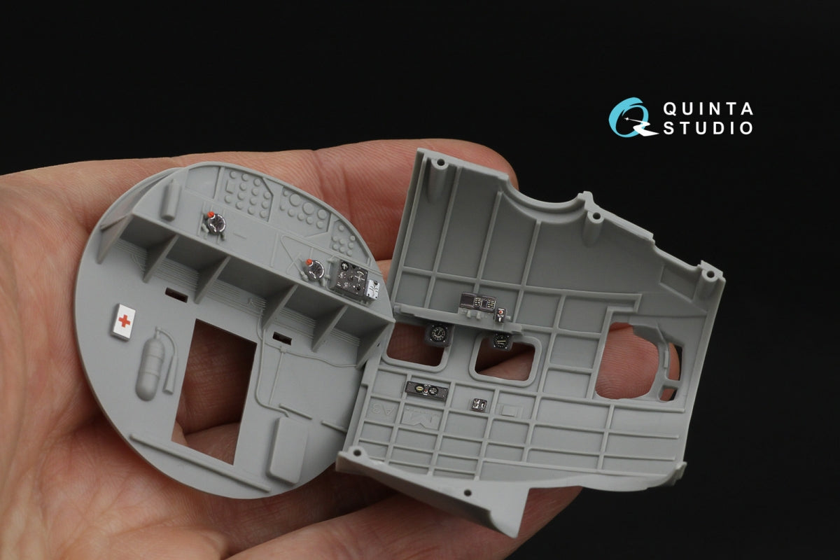 Quinta Studio QD48561 Boeing B-17G 3D-Printed &amp;amp; coloured Interior on decal paper (HK models) 1/48 – Bild 15
