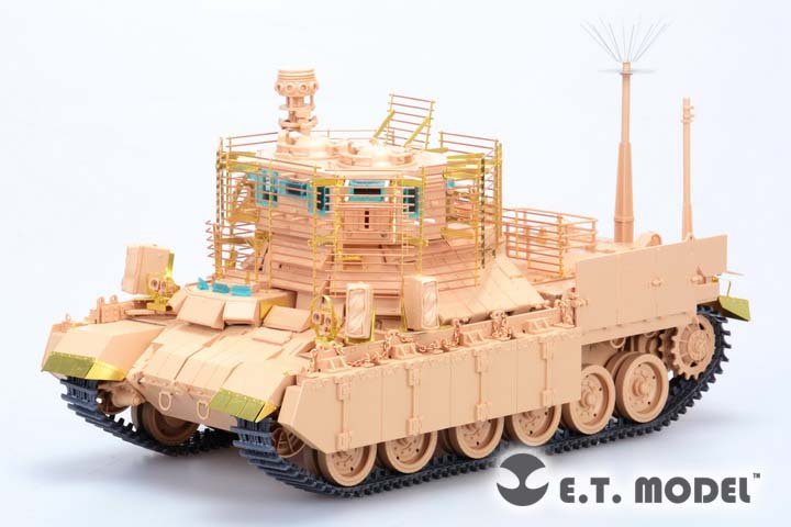 E.T. Model E35-245 IDF Nagmachon APC &amp;quot;Doghouse&amp;quot; Late Version for Tigermodel 4616 1/35 – imagen 4