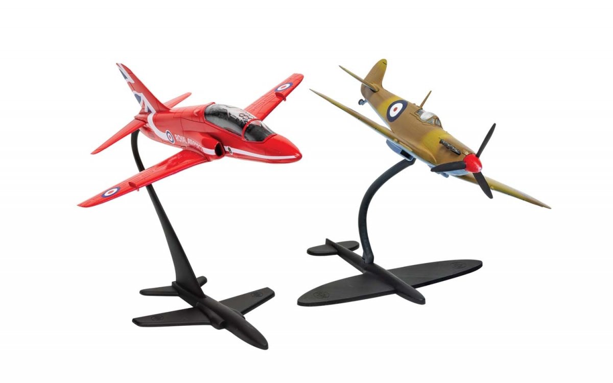 Airfix 50187 Supermarine Spitfire &amp;amp; RAF Red Arrows Hawk - Gift Set 1/72 – imagen 2