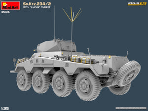 MiniArt 35416 Sd.Kfz.234/2 WITH LUCHS TURRET. INTERIOR KIT 1/35 – zdjęcie 5