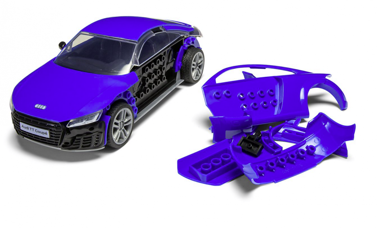 Airfix 6054 QUICKBUILD Audi TT Coupe - Blue – imagen 3