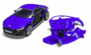 Airfix 6054 QUICKBUILD Audi TT Coupe - Blue – imagen 3