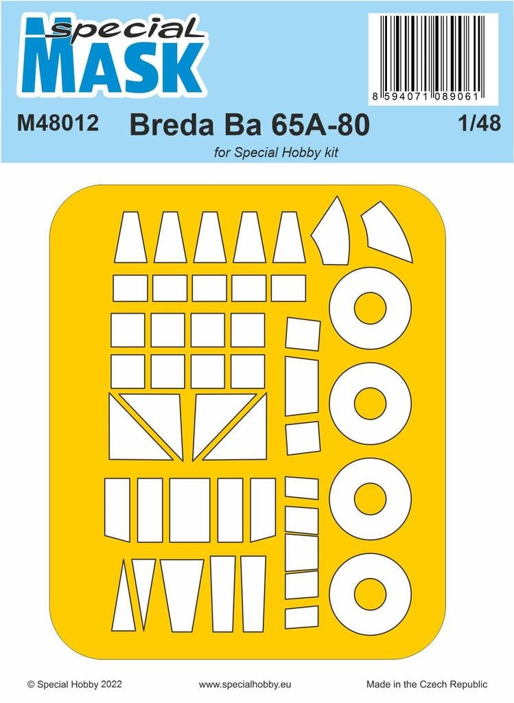 Special Hobby M48012 Breda Ba 65A-80 (for Special Hobby kit) 1/48