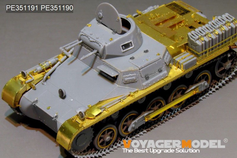 Voyager Model PE351191 WWII German Pz.Kpfw.I Ausf. B DAK version basic (For TAKOM 2145) 1/35 – imagen 6