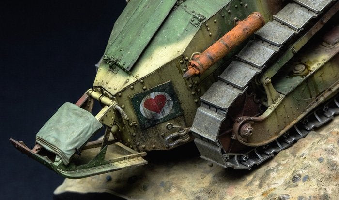 Meng Model TS-011 FRENCH FT-17 LIGHT TANK (RIVETED TURRET) 1/35 – imagen 10