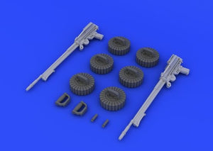 Eduard 648205 Lewis Mk. III WWI gun 1/48 – imagen 4