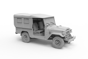AK Interactive AK35004 FJ43 SUV WITH SOFT TOP IDF &amp;amp; LAF 1/35 – imagen 8