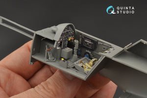 Quinta Studio QD35041 Bf 109G-6 3D-Printed &amp;amp; coloured Interior on decal paper (for Border Model kit) 1/35 – imagen 3
