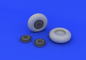 Eduard 648244 Ju 88A wheels early 1/48 ICM – Bild 3