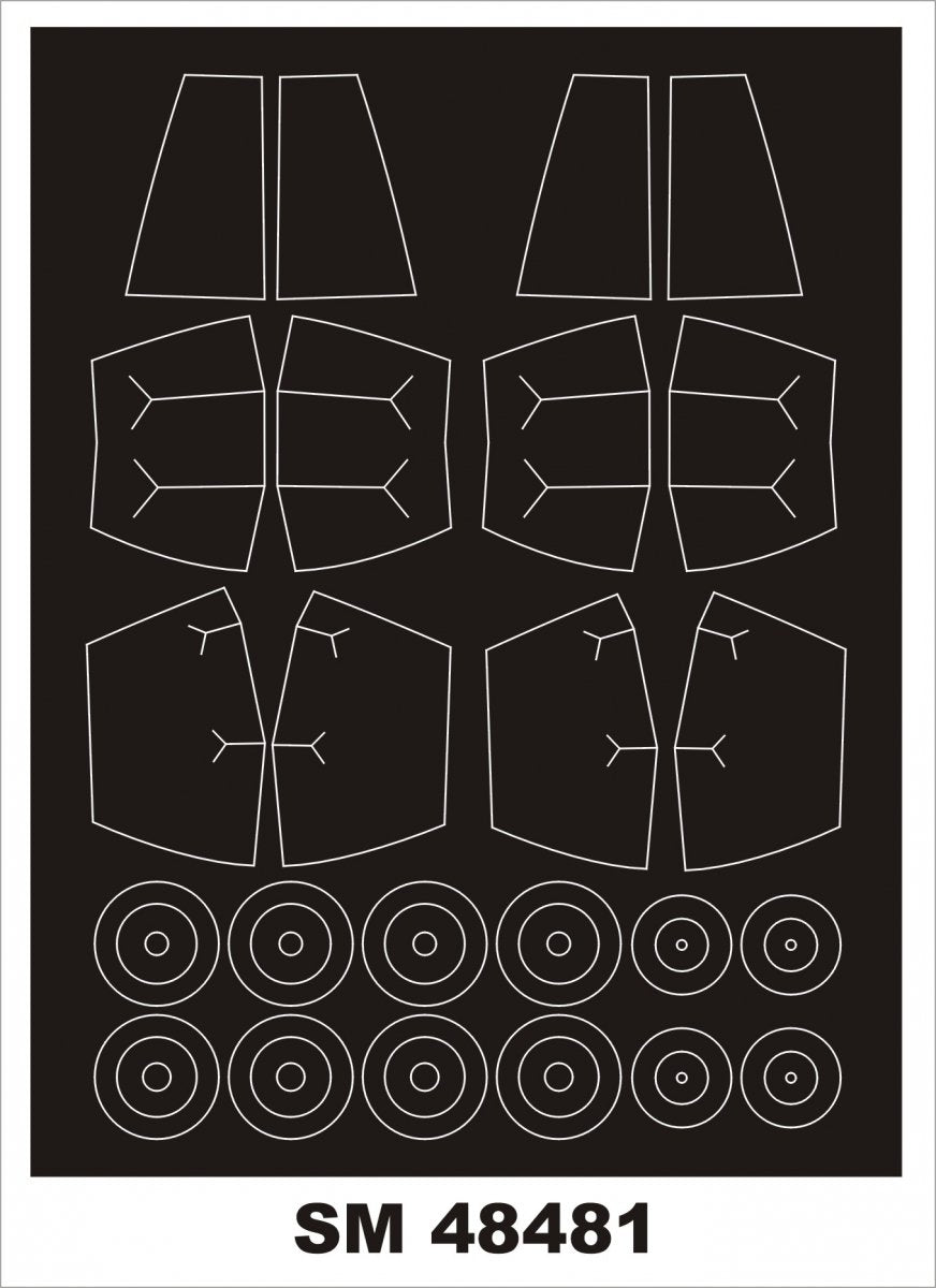 Montex SM48481 SK-37 VIGGEN SPECIAL HOBBY 1/48