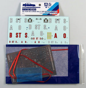 Beemax E24016 BMW M3 E30 Tour De Corse Detail Up Parts 1/24 – imagen 2