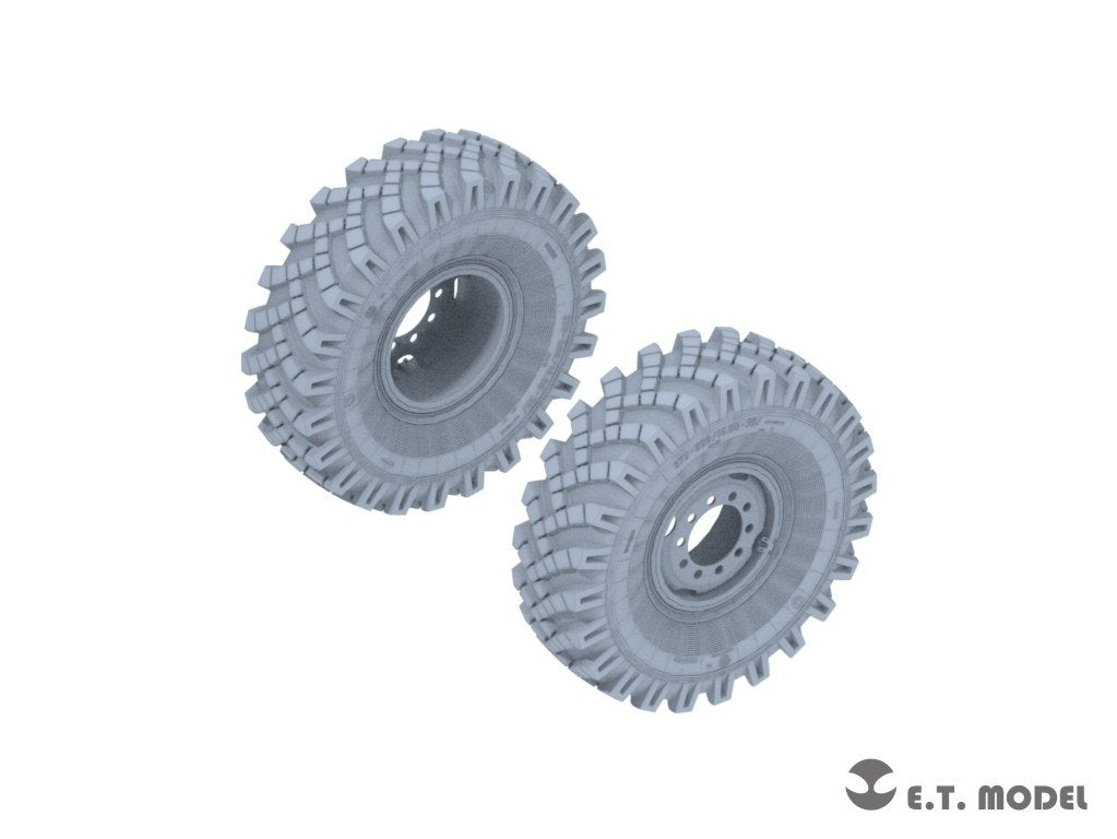 E.T. Model P35-116 Russian URAL-4320 Truck Weighted Road Wheels(3D Printed) For TRUMPETER Kit 1/35 – imagen 5