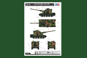 Hobby Boss 83834 Canon automoteur français GCT 155 mm AU-F1 SPH (1/35) – image 3