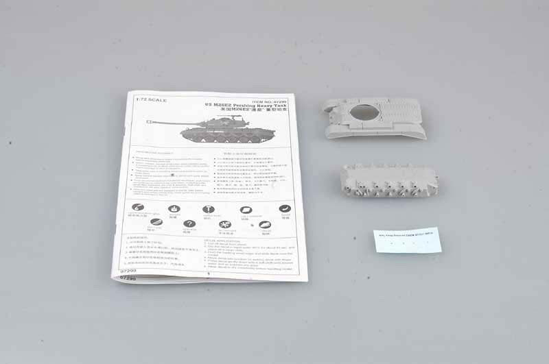 Trumpeter 07299 US M26E2 Pershing Heavy Tank 1/72 – imagen 3