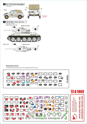 Star Decals 72-A1069 1. Skijäger Division. 1/72 – immagine 2