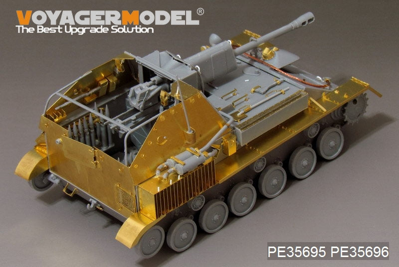 Voyager Model PE35695 WWII Russian SU-76 Self-Propeller Gun basic For MiniArt 35053 1/35 – immagine 3