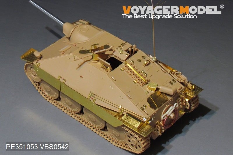 Voyager Model PE351053A WWII German Sd.Kfz.138/2 Hetzer Tank Destroyer Late Version For ACADMY 13230/13277 1/35 – immagine 9
