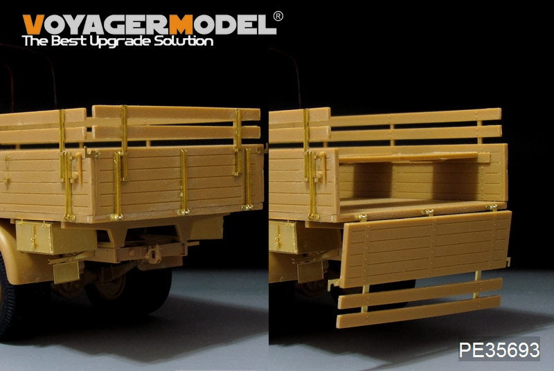 Voyager Model PE35693 WWII German Bussing Nag L4500A 4X4 Cargo Truck For AFV 35270 1/35 – immagine 3