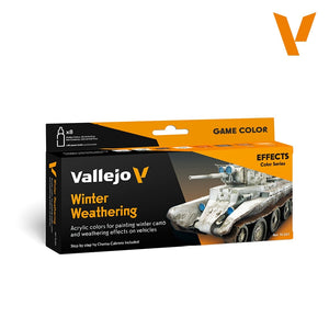 Vallejo 70263 Set de peintures Game Paint Effet hivernal 8 x 18 ml
