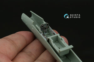 Quinta Studio QD72076 F/A-18A/C early 3D-Printed &amp;amp; coloured Interior on decal paper (Academy) 1/72 – imagen 7