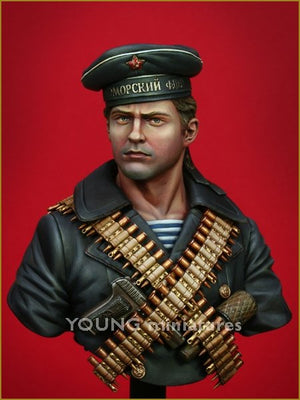 Young Miniatures YM1821 The Black Devil The Soviet Naval Infantry in the WW2 1/10 – imagen 7