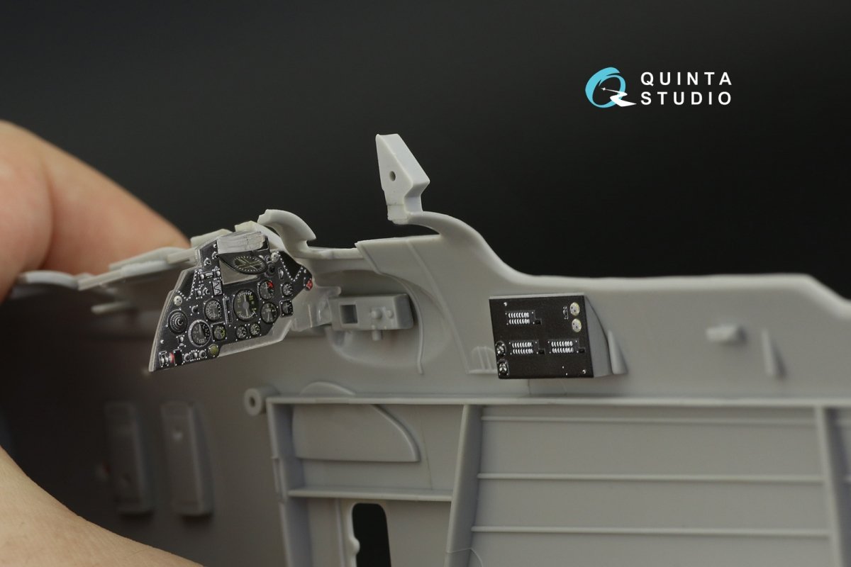 Quinta Studio QD32115 Fairey Swordfish Mk.I 3D-Printed &amp;amp; coloured Interior on decal paper (Trumpeter) 1/32 – imagen 10