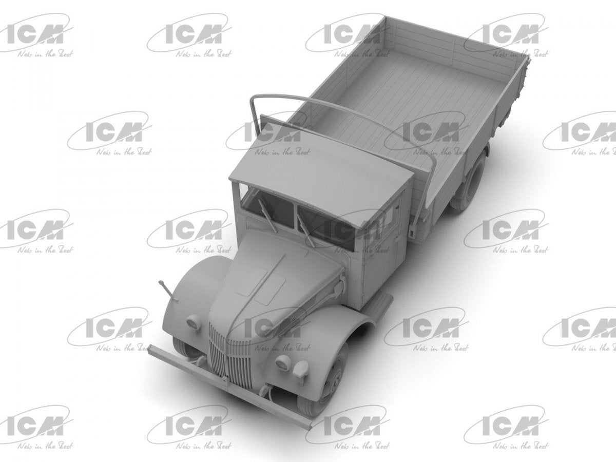 ICM 35409 V3000S Einheitsfahrerhaus WWII German Truck 1/35 – imagen 5