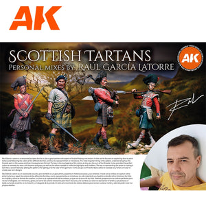 AK Interactive AK11766 SIGNATURE SET – RAÚL GARCÍA LATORRE – SCOTTISH TARTANS PAINT SET 18x17 ml – image 4
