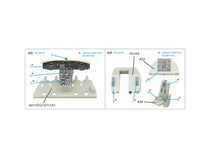Quinta Studio QD72175 CH-47D 3D-Printed coloured Interior on decal paper (Trumpeter) 1/72 – imagen 2