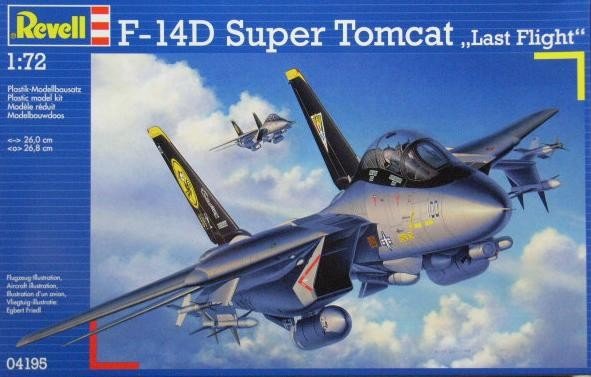 Revell 04195 F-14D Super Tomcat Last Flight 1/72