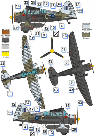 Dora Wings 72023 Westland Lysander Mk.III 1/72 – Bild 3