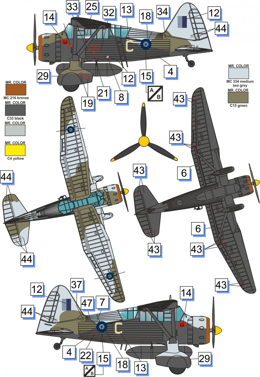 Dora Wings 72023 Westland Lysander Mk.III 1/72 – Bild 3